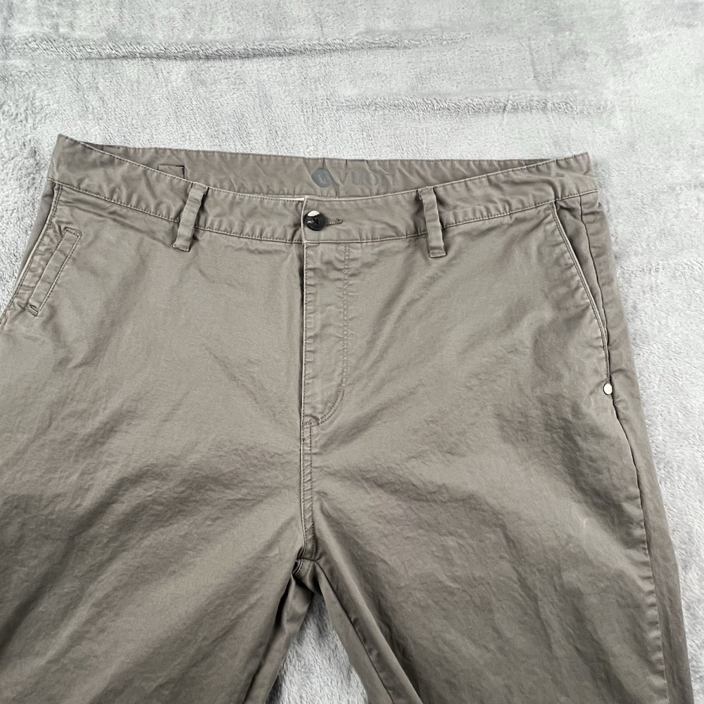 Vuori Pants Mens 38x30 Brown Collins Chinos Performance Athleisure Golf V433 Dad - Picture 3 of 16